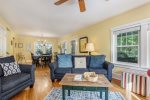 Sunsational open dining and living